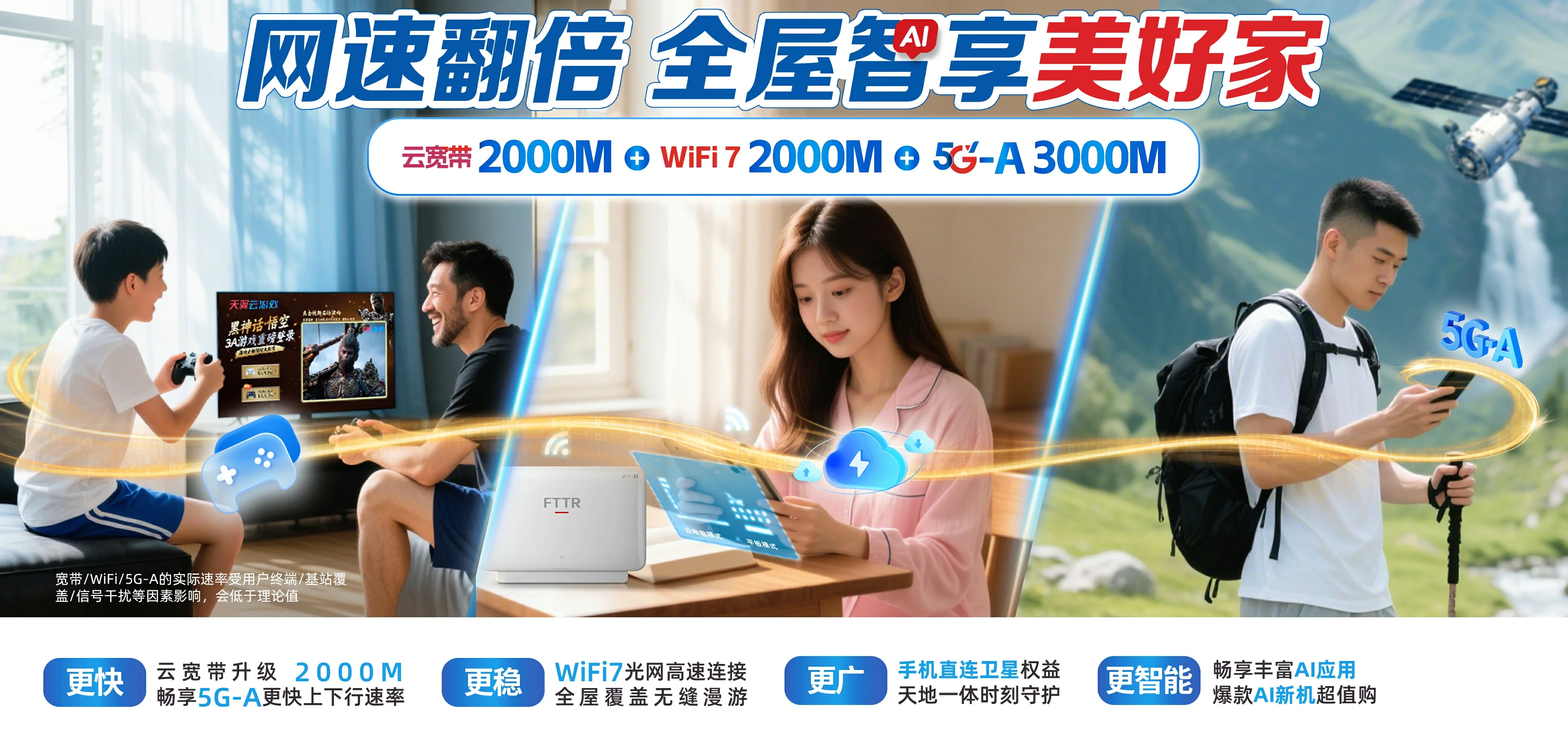 中国电信 无为市电信宽带 宽带套餐